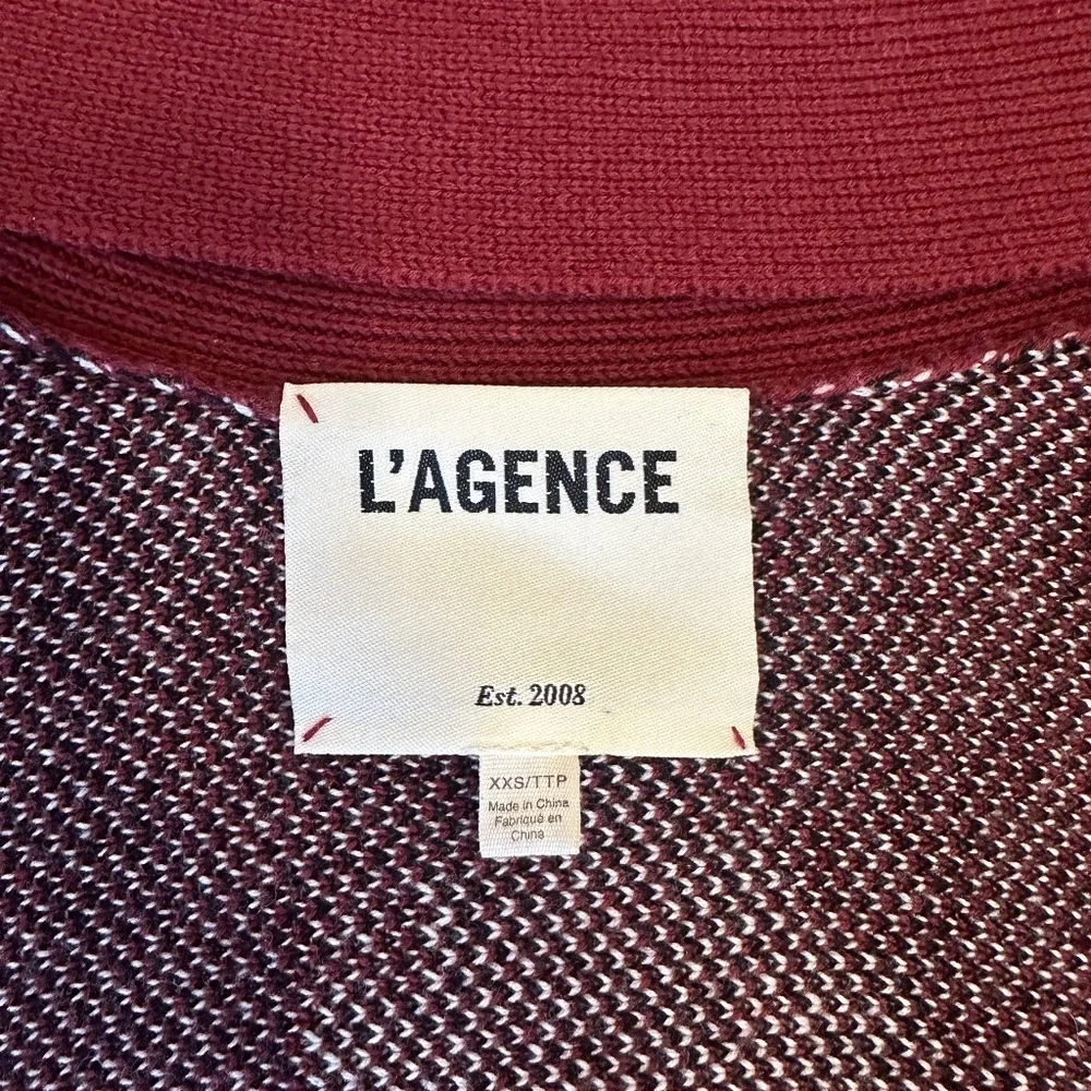L’AGENCE Austin Jacquard Cape | Size XXS - Picture 8 of 12